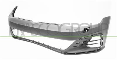 PARAURTI ANTERIORE-CON PRIMER-CON TAPPO COPRI GANCIO-CON FORI LAVAFARI-CON TRACCE PDC — ricambio carrozzeria VOLKSWAGEN Golf 7.5 GTI/GTD — Cod. VG4081021 — Apa Ricambi