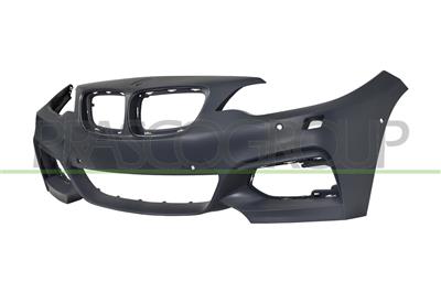 PARAURTI ANTERIORE CON PRIMER-CON TAPPO COPRIGANCIO-CON FORI PDC E PARK ASSIST+SUPPORTI-CON FORI LAVAFARI MOD. M-TECH — ricambio carrozzeria BMW 2 Series - F22 / F23 - COUPE'/CABRIO M-Tech — Cod. BM2521041 — Apa Ricambi
