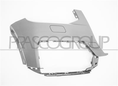 PARAURTI ANTERIORE DESTRO-CON PRIMER-CON FORI LAVAFARI E TAPPI-CON TRACCE PDC-CON TAPPO COPRI GANCIO TRAINO — ricambio carrozzeria AUDI Q2 — Cod. AD7301103 — Apa Ricambi