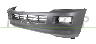 PARAURTI ANTERIORE-NERO-CON FORI PARAFANGHINI MOD. 4WD — ricambio carrozzeria ISUZU D-Max — Cod. IZ8201011 — Apa Ricambi