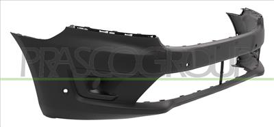 PARAURTI ANTERIORE-NERO-GOFFRATO-CON TAPPO COPRI GANCIO-CON FORI PDC+SUPPORTI-CON TRACCE PARK ASSIST — ricambio carrozzeria FORD TRANSIT/TOURNEO Connect (CHC) — Cod. FD9381011 — Apa Ricambi