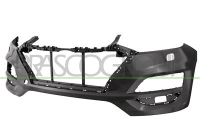 PARAURTI ANTERIORE-NERO-LISCIO DA PRIMERIZZARE-CON FORI LAVAFARI — ricambio carrozzeria HYUNDAI Tucson (TL) — Cod. HN8081011 — Apa Ricambi