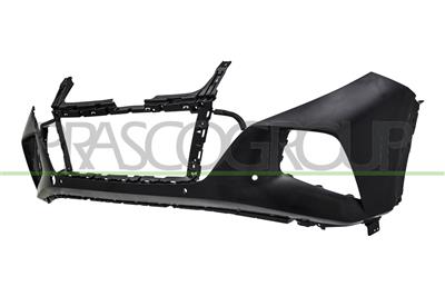 PARAURTI ANTERIORE-NERO-LISCIO DA PRIMERIZZARE-CON FORI PDC+SUPPORTI-CON TRACCE PARK ASSIST — ricambio carrozzeria HYUNDAI Tucson (NX4) — Cod. HN8101011 — Apa Ricambi