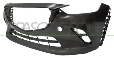 PARAURTI ANTERIORE-NERO-LISCIO DA PRIMERIZZARE-CON TRACCE LAVAFARI — ricambio carrozzeria MAZDA CX3 — Cod. MZ6021011 — Apa Ricambi
