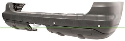 PARAURTI POSTERIORE-CON PRIMER-CON FORI PDC-CON 2 TAPPI COPRI GANCIO — ricambio carrozzeria MERCEDES Ml Class (W163) — Cod. ME8221061 — Apa Ricambi