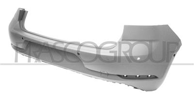 PARAURTI POSTERIORE-CON PRIMER-CON FORI PDC+SUPPORTI-CON PARK ASSIST-CON TAPPO COPRI GANCIO — ricambio carrozzeria VOLKSWAGEN Golf 7.5 GTI/GTD — Cod. VG4041061 — Apa Ricambi