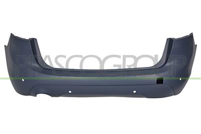 PARAURTI POSTERIORE-CON PRIMER-CON FORI PDC+SUPPORTI-CON SCARICO SINGOLO A SINISTRA MOD. ACTIVE TOURER — ricambio carrozzeria BMW 2 Series - F45 / F46- ACTIVE/GRAN Tourer LCI — Cod. BM2021061 — Apa Ricambi