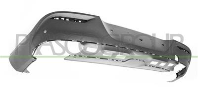 PARAURTI POSTERIORE-INFERIORE-NERO-GOFFRATO-CON FORI PDC+SUPPORTI MOD. AMG — ricambio carrozzeria MERCEDES GLE Class Coupe' (C292) — Cod. ME8321081 — Apa Ricambi