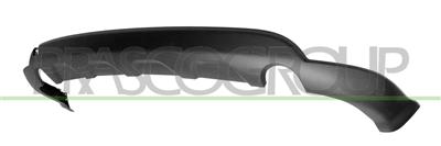 PARAURTI POSTERIORE-INFERIORE-NERO-GOFFRATO-CON SCARICO SINGOLO A DESTRA E A SINISTRA — ricambio carrozzeria FIAT Freemont — Cod. FT8151081 — Apa Ricambi