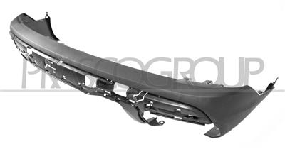 PARAURTI POSTERIORE-NERO-GOFFRATO-CON TAPPO COPRI GANCIO — ricambio carrozzeria BMW X5 - G05 — Cod. BM8281051 — Apa Ricambi