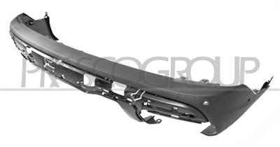 PARAURTI POSTERIORE-NERO-GOFFRATO-CON TAPPO COPRI GANCIO-CON FORI PARK ASSIST — ricambio carrozzeria BMW X5 - G05 — Cod. BM8281061 — Apa Ricambi