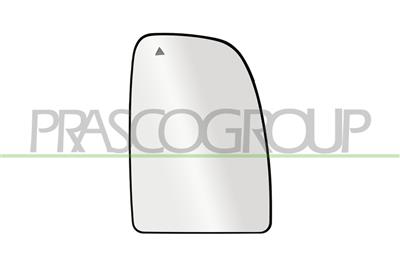 PIASTRA SPECCHIO DESTRA-SUPERIORE-TERMICA-CON BLIS-CONVESSA — ricambio carrozzeria OPEL/VAUXHALL Movano — Cod. FT9327533 — Apa Ricambi