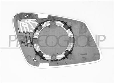 PIASTRA SPECCHIO SINISTRA-TERMICA-ASFERICA — ricambio carrozzeria BMW I3 — Cod. BM0287514 — Apa Ricambi