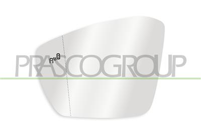 PIASTRA SPECCHIO SINISTRA-TERMICA-CON BLIS-ASFERICA — ricambio carrozzeria VOLKSWAGEN T-Roc R-Line — Cod. VG7707524 — Apa Ricambi