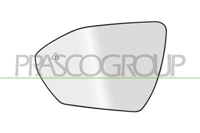 PIASTRA SPECCHIO SINISTRA-TERMICA-CON BLIS-CONVESSA — ricambio carrozzeria HYUNDAI Tucson N-Line (NX4) — Cod. HN8107524 — Apa Ricambi