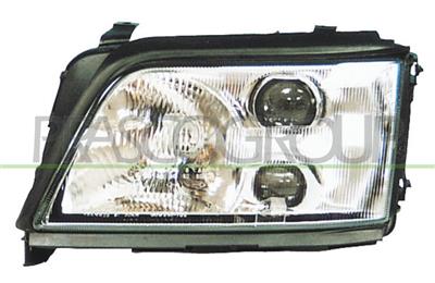 PROIETTORE DESTRO H1+H1-MANUALE/ELETTRICO-SENZA FENDINEBBIA — ricambio carrozzeria AUDI A6 — Cod. AD0314733 — Apa Ricambi