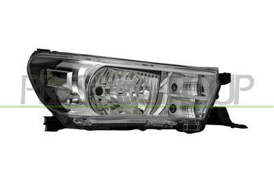 PROIETTORE DESTRO H4-ELETTRICO-CON MOTORE-CROMATO — ricambio carrozzeria TOYOTA Hilux - Revo (AN120/AN130) — Cod. TY8224803 — Apa Ricambi