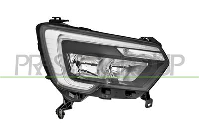 PROIETTORE DESTRO H7+H1-ELETTRICO-CON MOTORE-CON LUCE DIREZIONALE-LED-VERSIONE VARROC — ricambio carrozzeria RENAULT Master — Cod. RN9584913 — Apa Ricambi