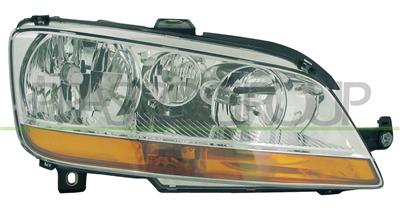 PROIETTORE DESTRO H7+H1+H1-ELETTRICO-CON MOTORE-FANALE ARANCIO MOD. > 12/05 — ricambio carrozzeria FIAT Multipla — Cod. FT3504913 — Apa Ricambi