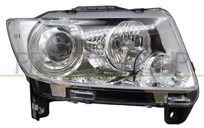 PROIETTORE DESTRO H9-ELETTRICO-CON MOTORE — ricambio carrozzeria JEEP Grand Cherokee (WK2) — Cod. JE0224903 — Apa Ricambi