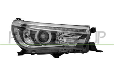 PROIETTORE DESTRO HB3-ELETTRICO-CON MOTORE-NERO-LED — ricambio carrozzeria TOYOTA Hilux - Revo (AN120/AN130) — Cod. TY8224913 — Apa Ricambi