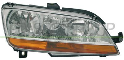PROIETTORE DESTRO MOD. H7+H1-ELETTRICO-CON MOTORE-CON FANALE ARANCIO MOD. > 12/05 — ricambio carrozzeria FIAT Multipla — Cod. FT3504903 — Apa Ricambi