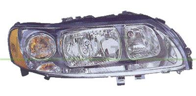 PROIETTORE DESTRO MOD. H7+H9-ELETTRICO-SENZA MOTORE-NERO — ricambio carrozzeria VOLVO S60 - V60 — Cod. VV5144903 — Apa Ricambi