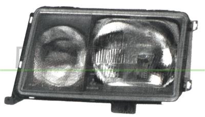 PROIETTORE SINISTRO H4 PNEUMATICO — ricambio carrozzeria MERCEDES E Class (W124) — Cod. ME0324604 — Apa Ricambi