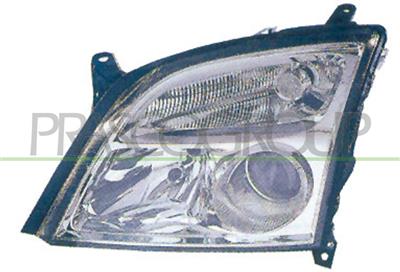 PROIETTORE SINISTRO H7+H7-ELETTRICO-PARABOLA-CROMATA — ricambio carrozzeria OPEL/VAUXHALL Signum — Cod. OP0564804 — Apa Ricambi