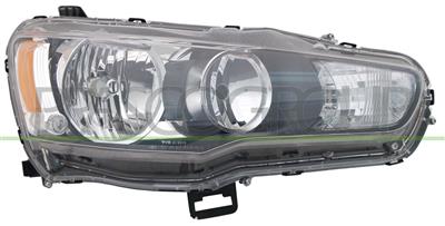 PROIETTORE SINISTRO HB4+HB3-ELETTRICO-SENZA MOTORE — ricambio carrozzeria MITSUBISHI Lancer V/EVOLUTION X/SPORTBACK — Cod. MB0154904 — Apa Ricambi