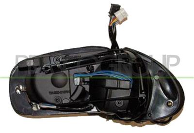 RETROVISORE DESTRO-ELETTRICO-CON MEMORIA-TERMICO-CHIUDIBILE-SENZA CALOTTA — ricambio carrozzeria MERCEDES S Class (W220) — Cod. ME5247383 — Apa Ricambi