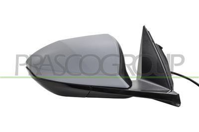 RETROVISORE DESTRO-ELETTRICO-CON PRIMER-CON PROFILO NERO-CONVESSO-3 PINS — ricambio carrozzeria HYUNDAI Tucson N-Line (NX4) — Cod. HN8107313 — Apa Ricambi