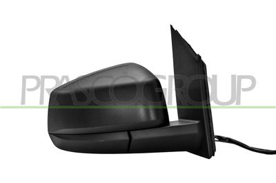 RETROVISORE DESTRO-ELETTRICO-NERO-TERMICO-CHIUDIBILE-CON ANTENNA RADIO-CONVESSO-7 PINS — ricambio carrozzeria FORD TRANSIT/TOURNEO Connect (CHC) — Cod. VG8617353 — Apa Ricambi