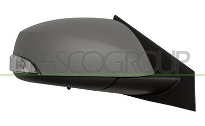 RETROVISORE DESTRO-ELETTRICO-TERMICO-CON PRIMER-CON FANALE-CONVESSO-BLU — ricambio carrozzeria RENAULT Laguna — Cod. RN0867313 — Apa Ricambi