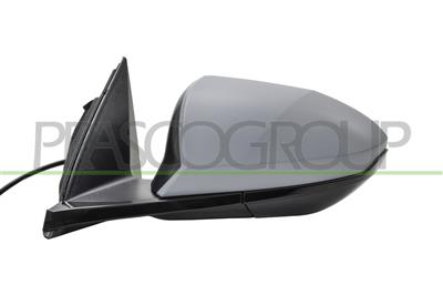 RETROVISORE SINISTRO-ELETTRICO-CON PRIMER-CON PROFILO NERO-CONVESSO-3 PINS — ricambio carrozzeria HYUNDAI Tucson N-Line (NX4) — Cod. HN8107314 — Apa Ricambi