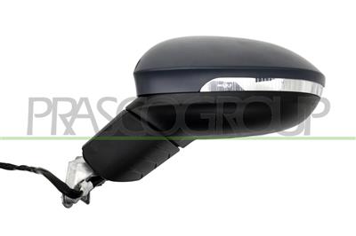 RETROVISORE SINISTRO-ELETTRICO-CON PRIMER-TERMICO-CON FANALE-CON LUCE CORTESIA-CON MEMORIA-ASFERICO-11 PINS — ricambio carrozzeria VOLKSWAGEN Golf VIII R-Line — Cod. VG4127324P — Apa Ricambi