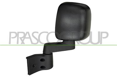 RETROVISORE SINISTRO-MANUALE-NERO-PIATTO — ricambio carrozzeria JEEP Wrangler (TJ) — Cod. JE4207004 — Apa Ricambi