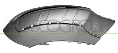 SPOILER DESTRO PARAURTI ANTERIORE-NERO-GOFFRATO — ricambio carrozzeria MERCEDES GLE Class Coupe' (C292) — Cod. ME8321803 — Apa Ricambi